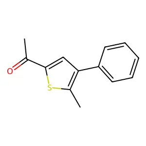 1-(5-Methyl-4-phenyl-thiophen-2-yl)-ethanone structure