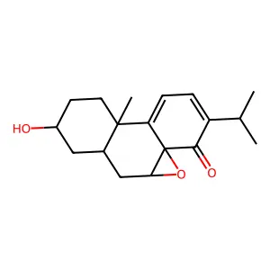 10,10a-epoxy-7-hydroxy-2-isopropyl-4b-methyl-5,6,7,8,8a,9,10 structure