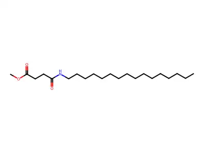 Butanoic acid, 4-(hexadecylamino)-4-oxo-, methyl ester structure