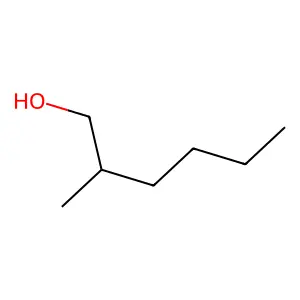 2-Methylhexanol structure