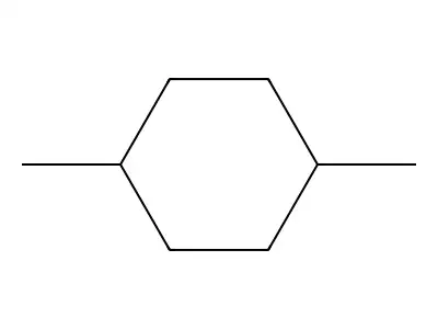 1,4-Dimethylcyclohexane structure