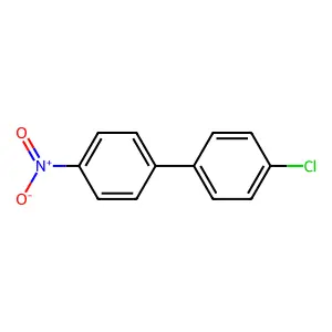 4-Chloro-4'-nitro-1,1'-biphenyl structure