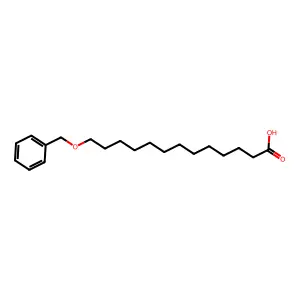 Benzyl oxy tridecanoic acid structure
