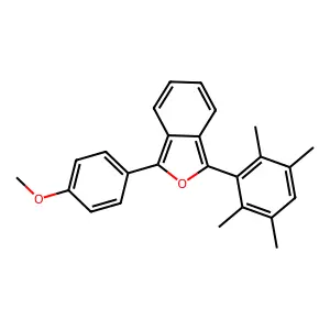 1-(4-Methoxyphenyl)-3-(2,3,5,6-tetramethylphenyl)-2-benzofuran structure