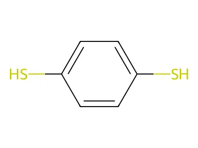 1,4-苯二硫酚 structure