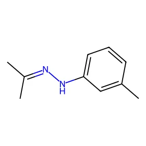 3-methyl-N-(propan-2-ylideneamino)aniline structure