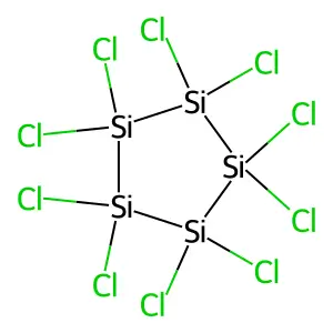 十氯化五硅 structure