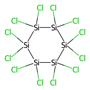 十二氯环己硅烷 structure