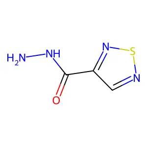 1,2,5-Thiadiazole-3-carbohydrazide structure