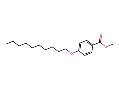 Methyl 4-(decyloxy)benzoate structure