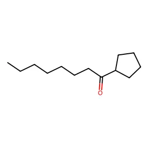 1-Cyclopentyloctan-1-one structure