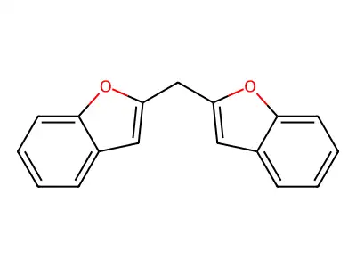 Benzofuran, 2,2'-methylenebis- structure