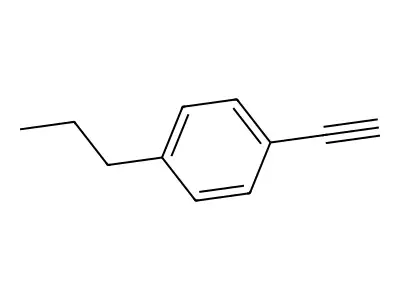 1-Ethynyl-4-propylbenzene structure