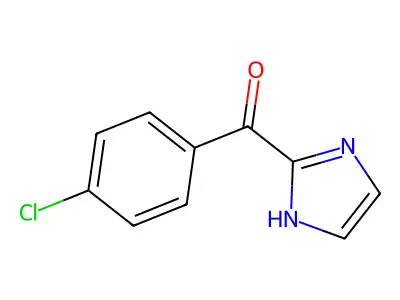 (4-Chlorophenyl)(1H-imidazol-2-yl)methanone structure