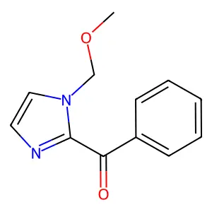 [1-(Methoxymethyl)-1H-imidazol-2-yl](phenyl)methanone structure