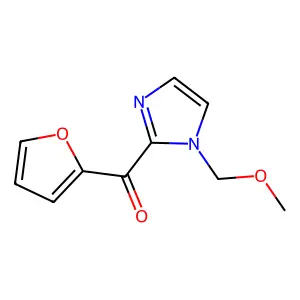 Furan-2-yl-[1-(methoxymethyl)imidazol-2-yl]methanone structure