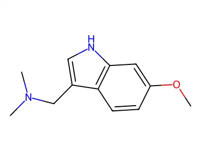 6-Methoxygramine structure