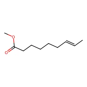 7-Nonenoic acid, methyl ester, (E)- structure