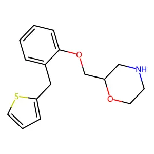 Teniloxazine structure