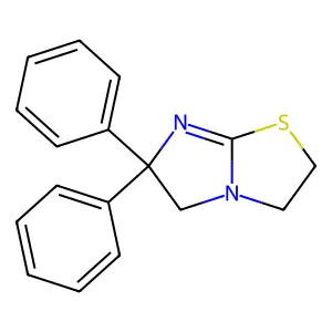 6,6-Diphenyl-2,3,5,6-tetrahydroimidazo[2,1-b][1,3]thiazole structure