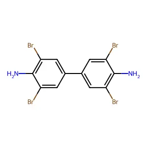 4,4'-Diamino-3,3',5,5'-tetrabromobiphenyl structure