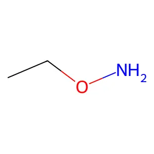 O-乙基羟胺 structure