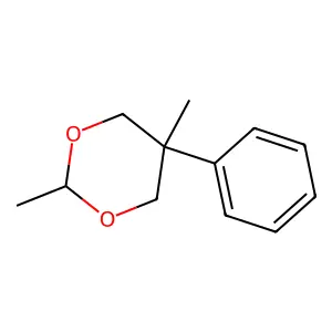 1,3-Dioxane, 2,5-dimethyl-5-phenyl- structure