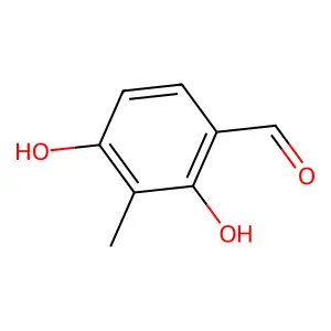 2,4-二羟基-3-甲基苯甲醛 structure
