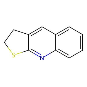 2,3-Dihydrothieno(2,3-b)quinoline structure