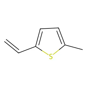 2-Methyl-5-vinylthiophene structure
