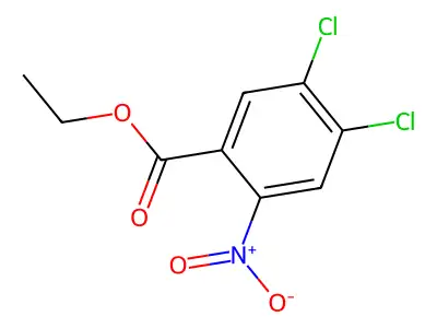 Ethyl 4,5-dichloro-2-nitrobenzoate structure