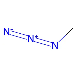 叠氮甲烷 structure