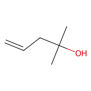 2-Methyl-4-penten-2-ol structure