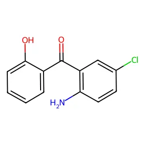 2-Amino-5-chloro-2'-hydroxybenzophenone structure
