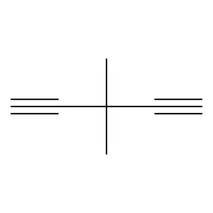 3,3-Dimethylpenta-1,4-diyne structure