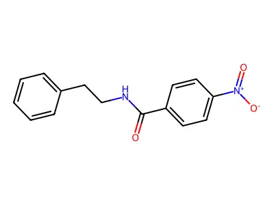 4-硝基-N-(2-苯乙基)苯甲酰胺 structure