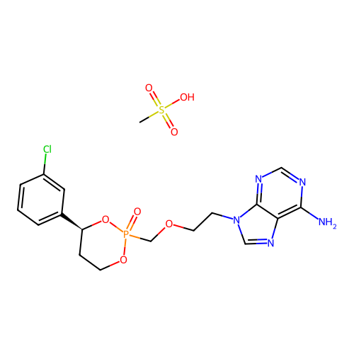Pradefovir Mesylate structure