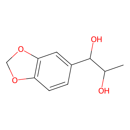 1,2-Propanediol, 1-(1,3-benzodioxol-5-yl)- structure