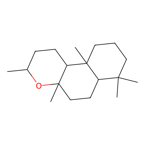 1H-Naphtho[2,1-b]pyran, dodecahydro-3,4a,7,7,10a-pentamethyl- structure