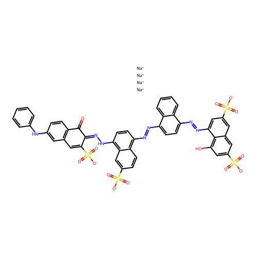 Direct Blue 81 structure