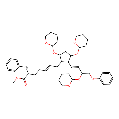C44H60O9Se structure