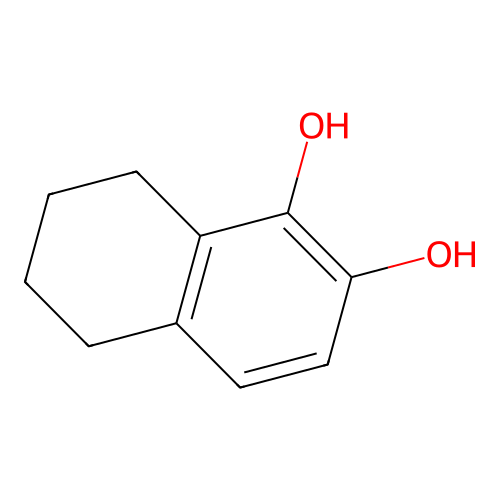 5,6,7,8-Tetrahydronaphthalene-1,2-diol structure
