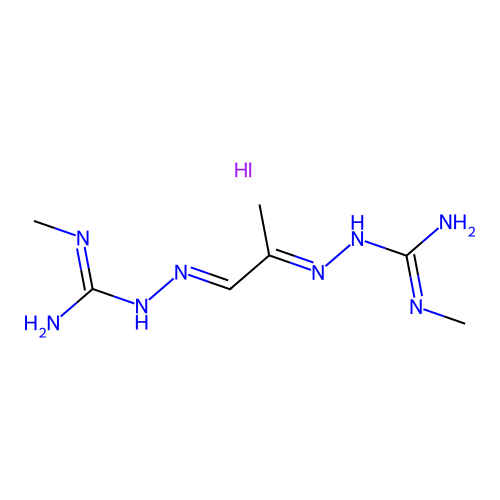 C7H16N8.xHI structure