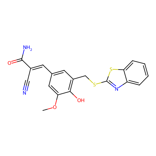 tyrphostin AG 825 structure