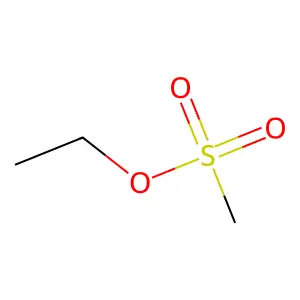 甲磺酸乙酯 structure