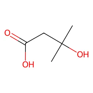 Β-羟基β-甲基丁酸 structure