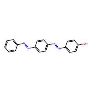 p-((p-(Phenylazo)phenyl)azo)phenol structure