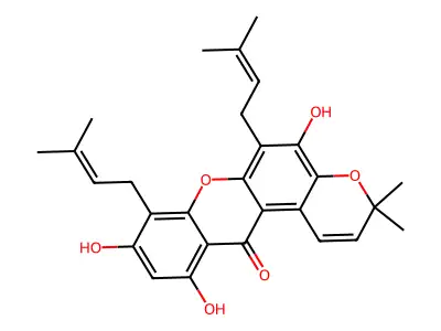 Pentadesmaxanthone structure