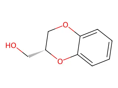 (S)-(2,3-dihydrobenzo[b][1,4]dioxin-2-yl)methanol structure