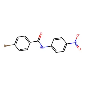 4-Bromo-N-(4-nitrophenyl)benzamide structure